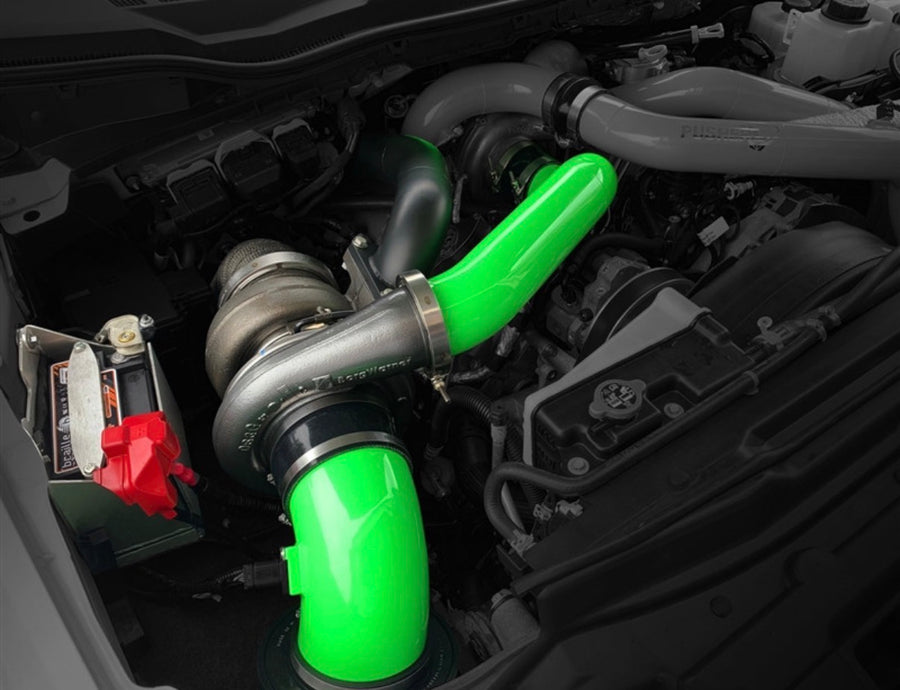 Pusher Compound Turbo System for 2020-22 Ford F250/350 6.7L Powerstroke Super Duty