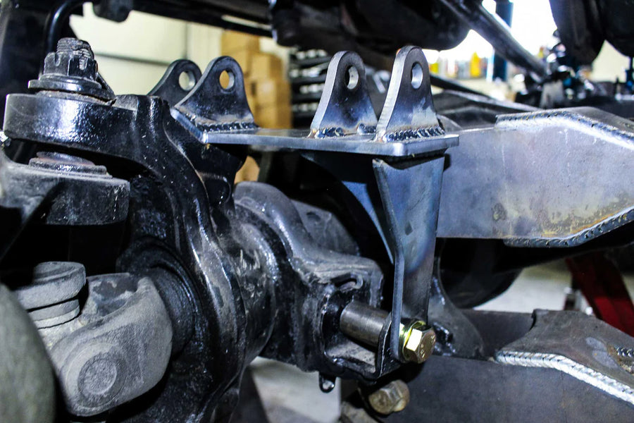FORD OBS DUAL SHOCK COILOVER AXLE MOUNT (05+ SUPERDUTY SWAP)