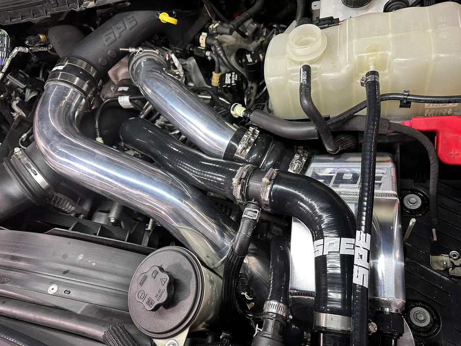 SPE MOTORSPORT 2011-2026 6.7 POWERSTROKE BOOKLUNG BILLET INTERCOOLER