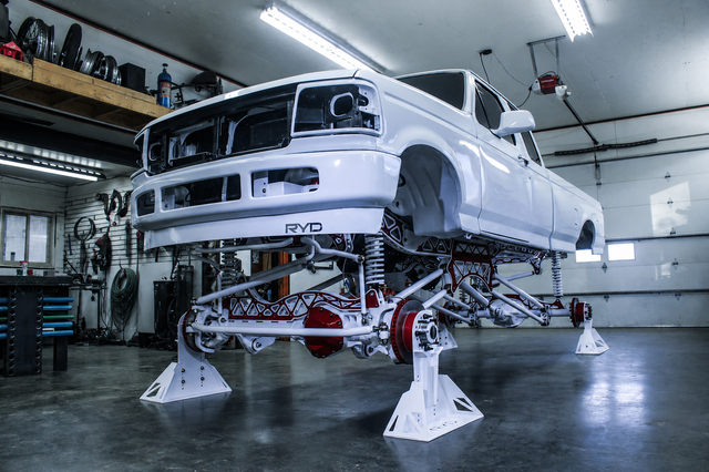 FORD OBS TO 6.4(2008-2010)SUPERDUTY FRONT BUMPER CONVERSION BRACKETS