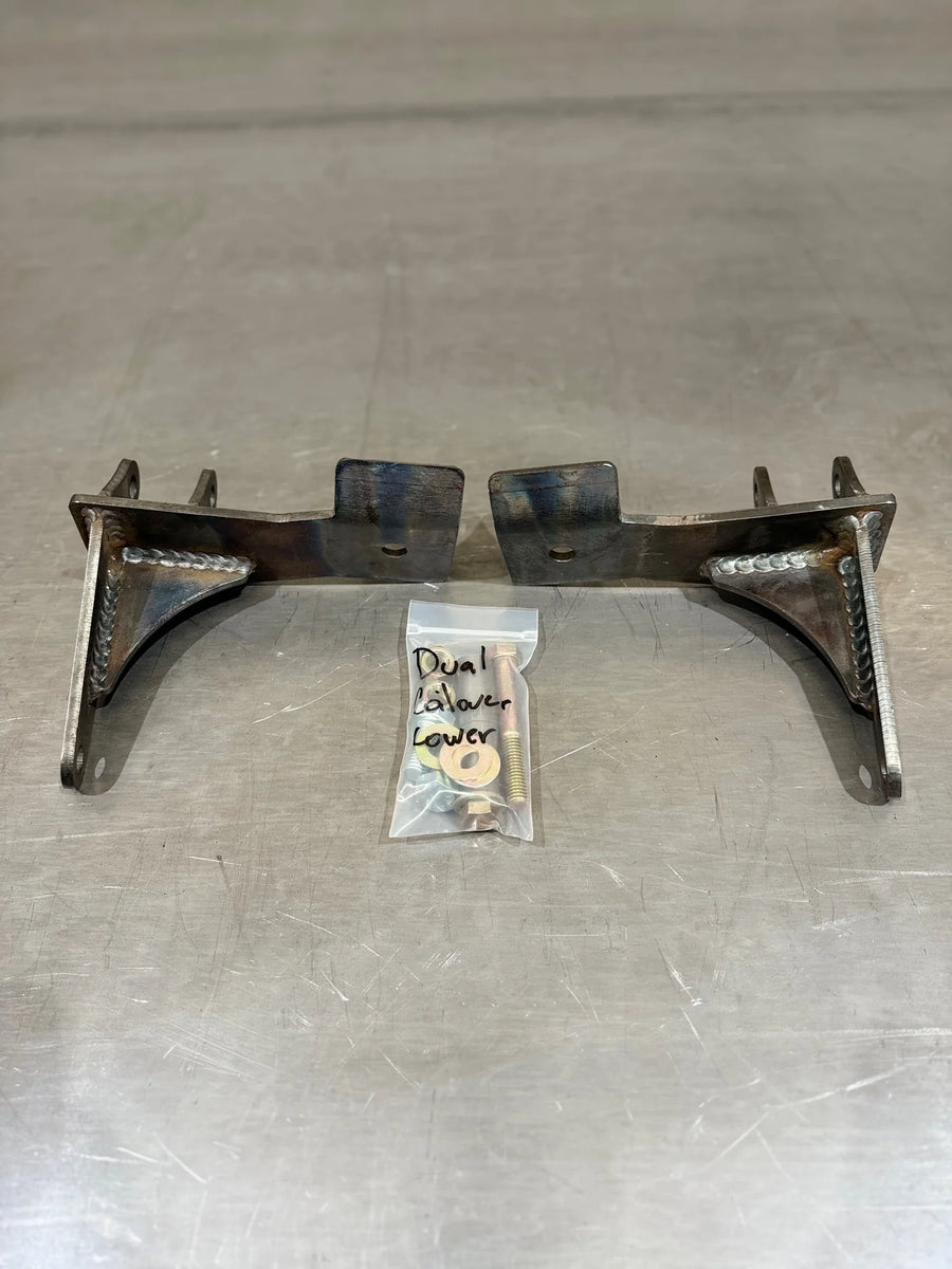 FORD DUAL SHOCK COILOVER AXLE MOUNT (05+ SUPERDUTY SWAP)