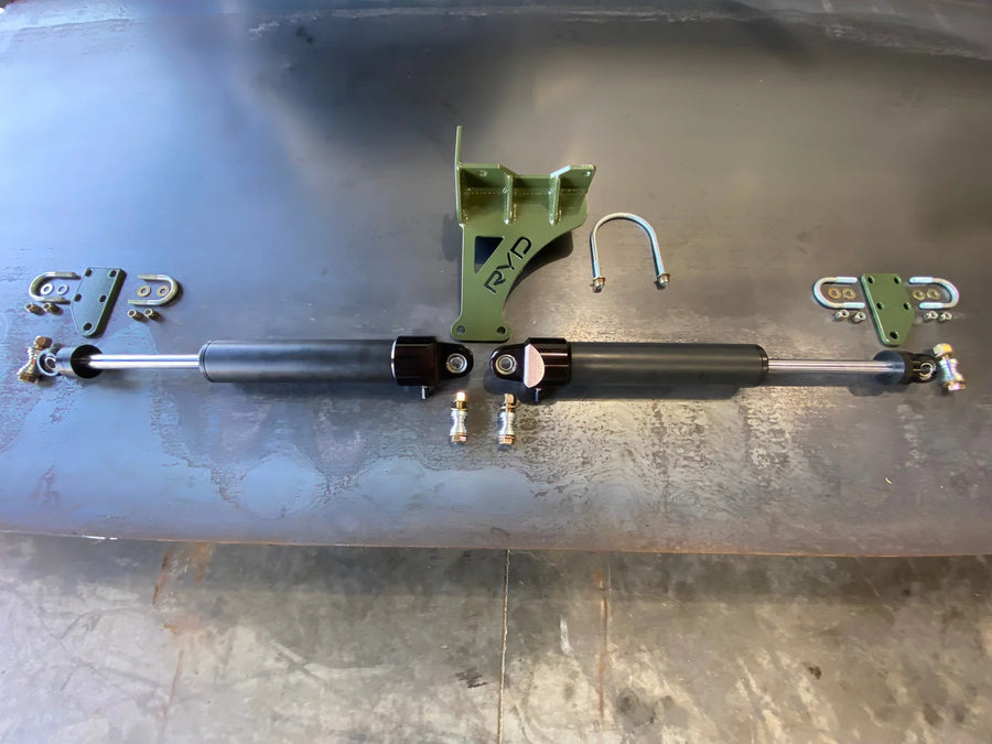DUAL STEERING STABILIZER