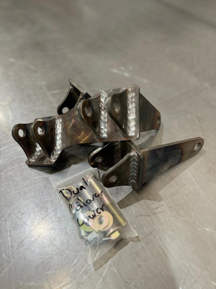 FORD OBS DUAL SHOCK COILOVER AXLE MOUNT (05+ SUPERDUTY SWAP)