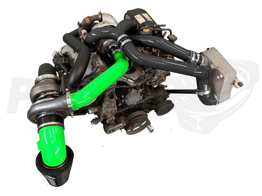 Pusher Compound Turbo System for 2017-19 Ford F250/350 6.7L Powerstroke Super Duty