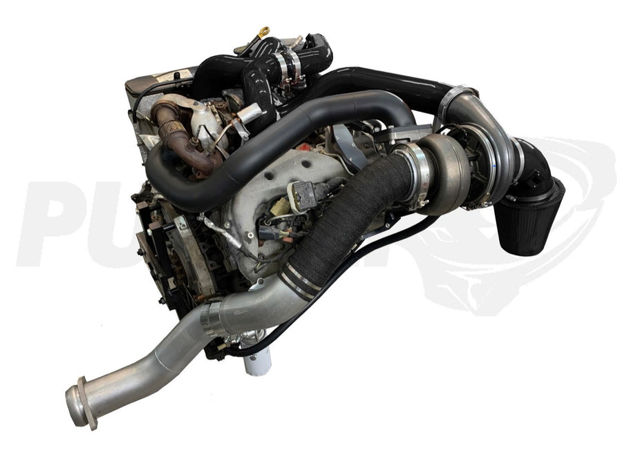 Pusher Compound Turbo System for 2017-19 Ford F250/350 6.7L Powerstroke Super Duty