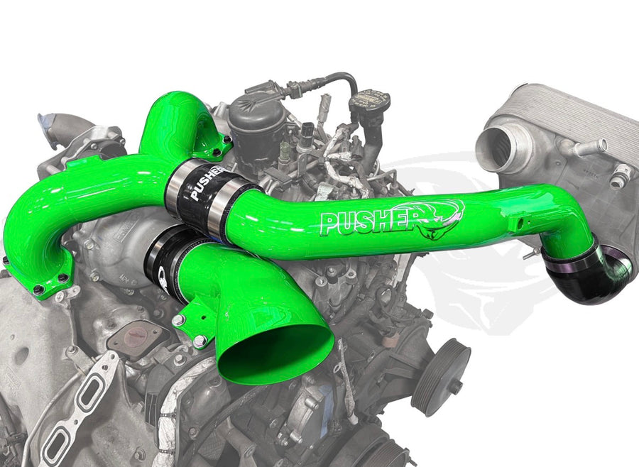 Pusher Intake System with Turbo Inlet for 2017 - 2019 Ford F250/350 6.7L Powerstroke