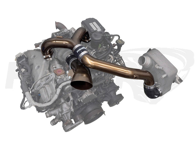 Pusher Intake System with Turbo Inlet for 2017 - 2019 Ford F250/350 6.7L Powerstroke