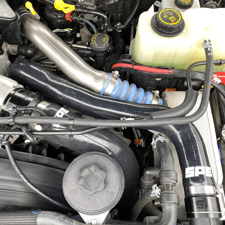 SPE MOTORSPORT 2011-2026 6.7L POWERSTROKE UPPER RADIATOR HOSE