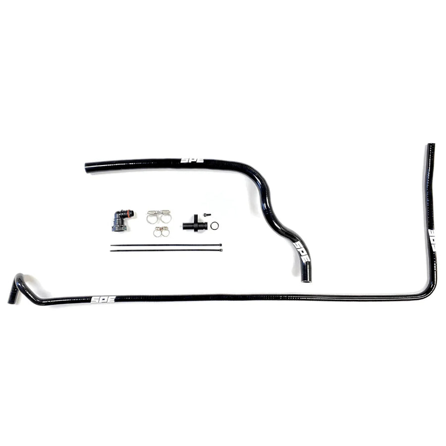 SPE MOTORSPORT 2011-2026 6.7L POWERSTROKE COOLANT HOSE REROUTE KIT