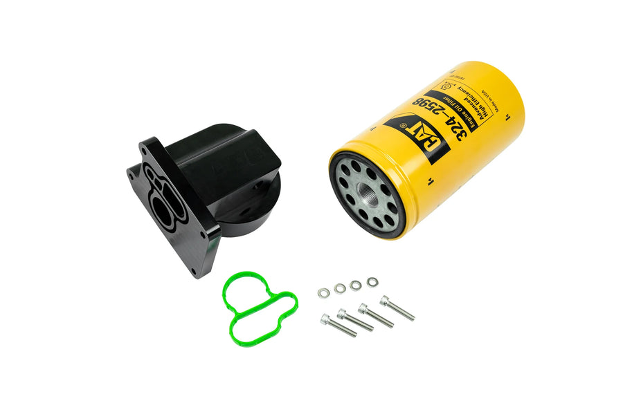 SPE MOTORSPORT 2023+ 6.7L POWERSTROKE OIL FILTER HOUSING