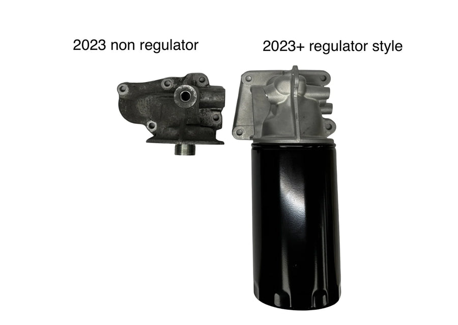 SPE MOTORSPORT 2023+ 6.7L POWERSTROKE OIL FILTER HOUSING