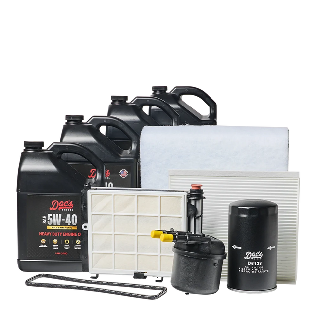 Ford 6.7L Powerstroke 5W-40 Full Synthetic Oil + Filter Maintenance Kit 2020-2026