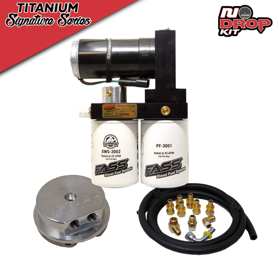 FASS No-Drop Titanium Signature Series Fuel System for Ford 2023-2024 Powerstroke 6.7L